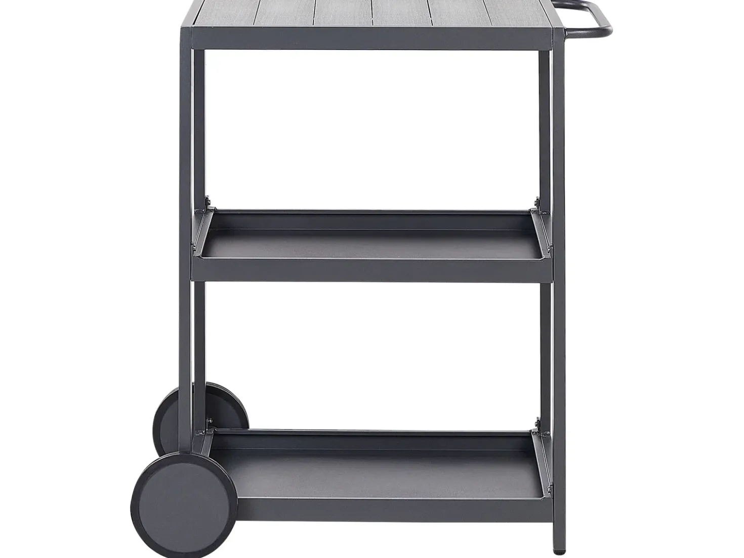 Set cucina da esterno con lavello ORTISEI Metallo Grigio grafite