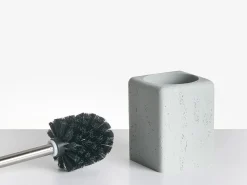Set da 5 accessori per il bagno VILCANOTA Grigio effetto cemento