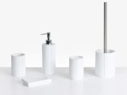 Set da 5 accessori per il bagno HUALLAGA Bianco