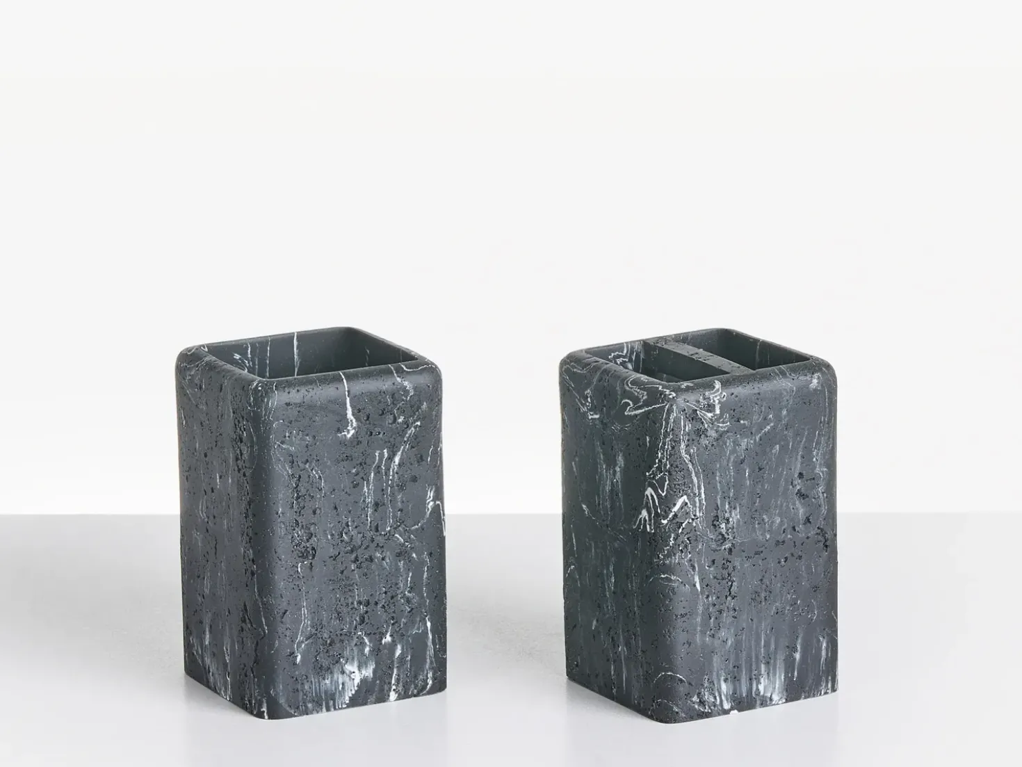 Set da 5 accessori per il bagno VILCANOTA Marmo nero