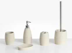 Set da 5 accessori per il bagno YARAPA Beige chiaro