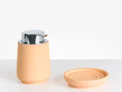 Set da 4 accessori per il bagno SUCHES Arancione