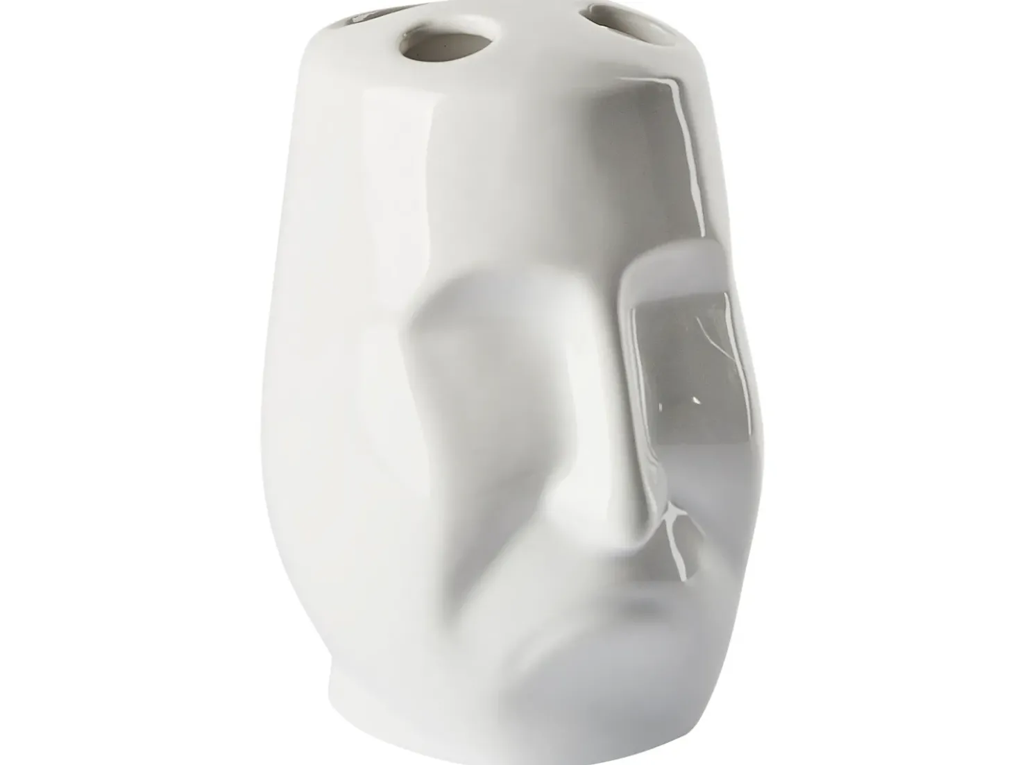 Set da 4 accessori per il bagno BARINAS Ceramica Bianco