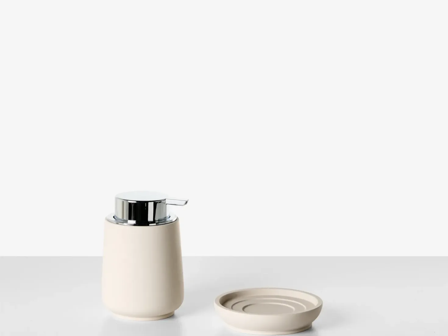Set da 4 accessori per il bagno SUCHES Beige