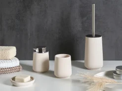 Set da 4 accessori per il bagno SUCHES Beige
