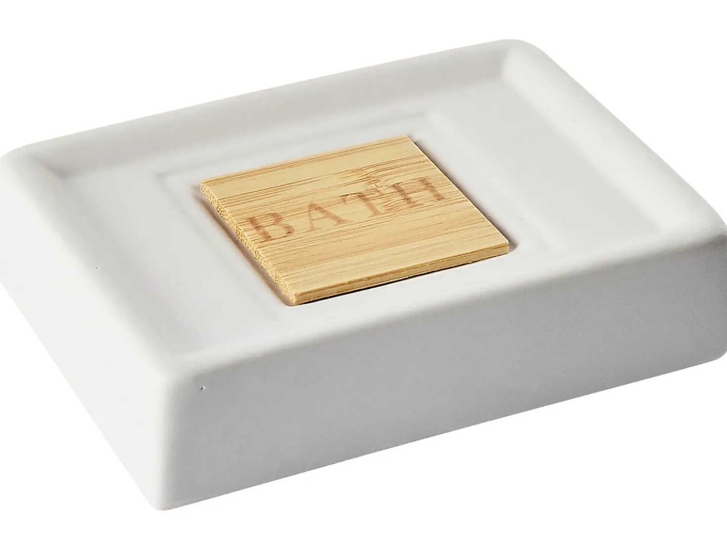 Set da 4 accessori per il bagno KOUROU Ceramica Beige