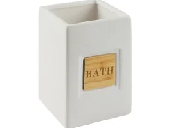 Set da 4 accessori per il bagno KOUROU Ceramica Beige