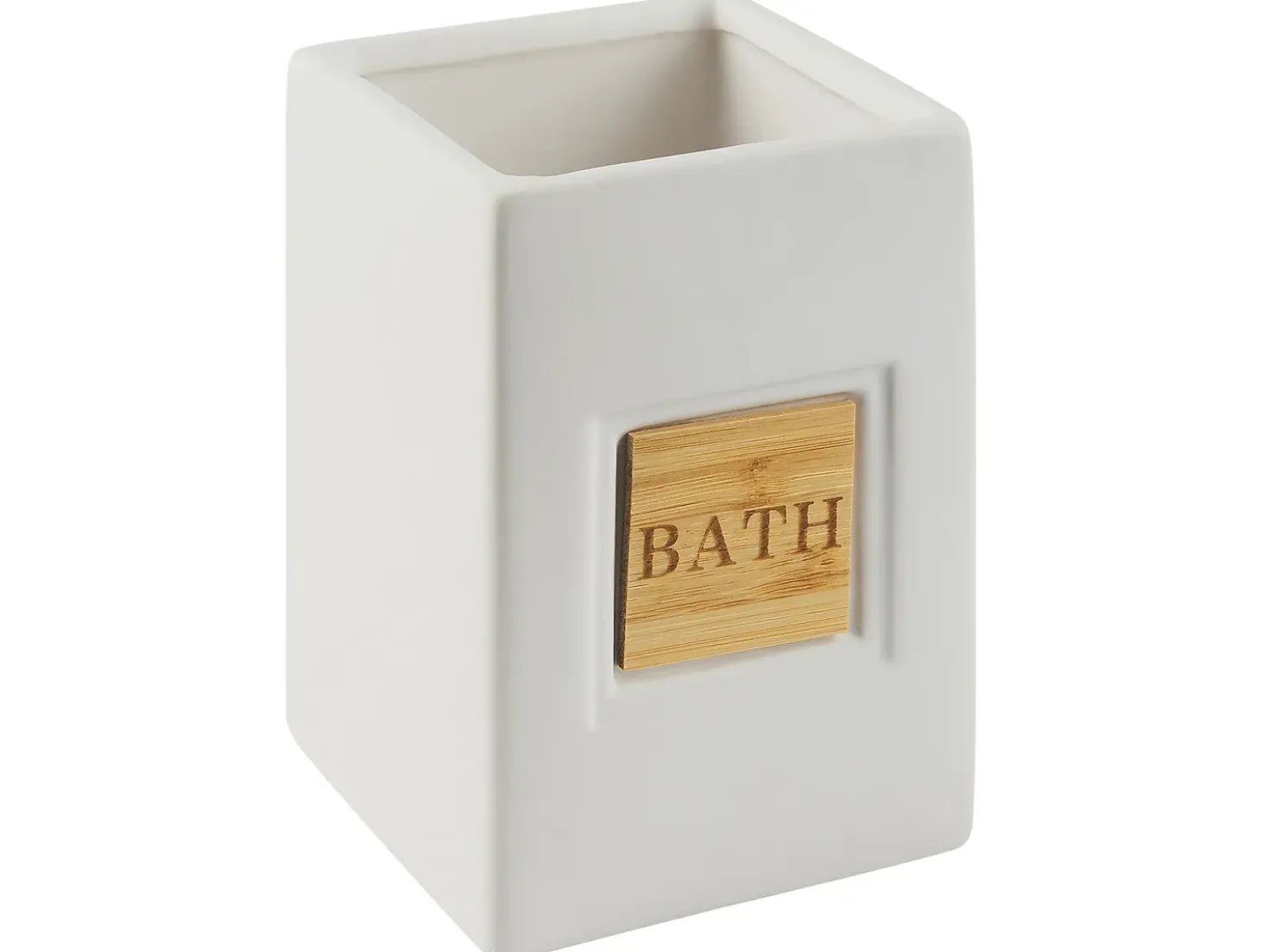Set da 4 accessori per il bagno KOUROU Ceramica Beige