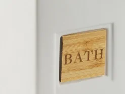 Set da 4 accessori per il bagno KOUROU Ceramica Beige