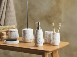 Set da 6 accessori per il bagno CALLELA Ceramica Bianco