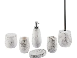 Set da 6 accessori per il bagno CALLELA Ceramica Bianco