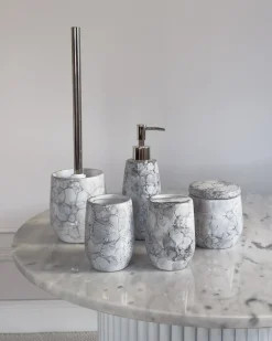 Set da 6 accessori per il bagno CALLELA Ceramica Bianco