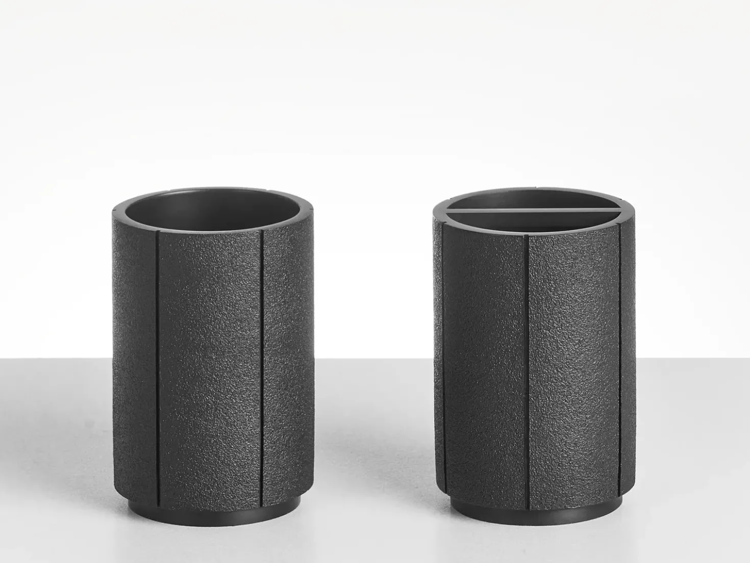 Set da 5 accessori per il bagno HUALLAGA Nero