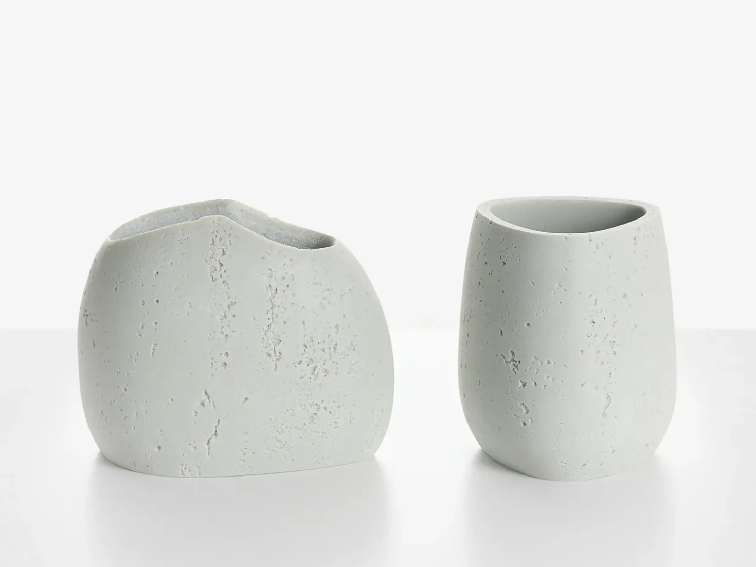Set da 5 accessori per il bagno COATA Grigio chiaro