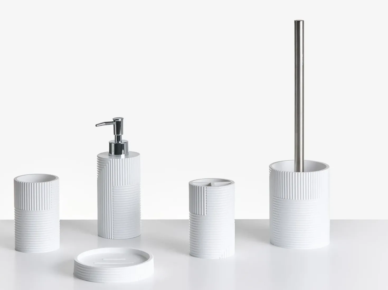 Set da 5 accessori per il bagno SEPAHUA Bianco