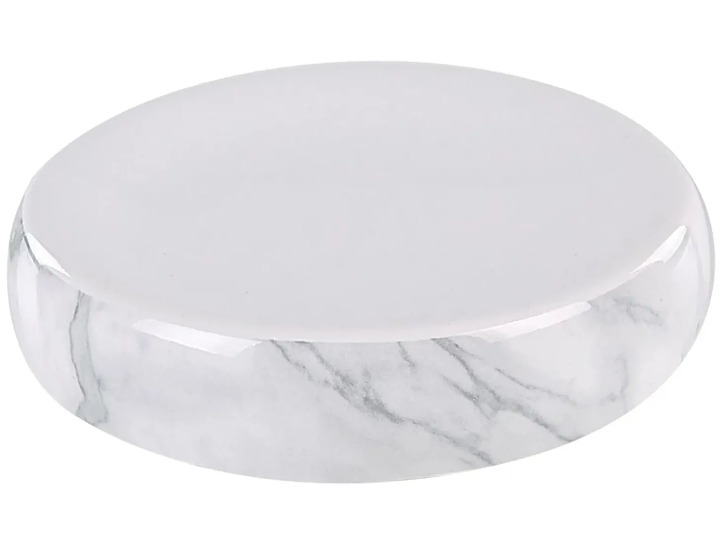 Set da 4 accessori per il bagno ARAUCO Ceramica Marmo bianco