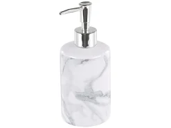 Set da 4 accessori per il bagno ARAUCO Ceramica Marmo bianco