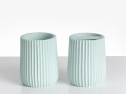 Set da 5 accessori per il bagno POZUZO Verde menta