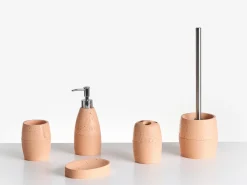 Set da 5 accessori per il bagno YARAPA Arancione
