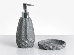 Set da 5 accessori per il bagno SAMIRIA Grigio