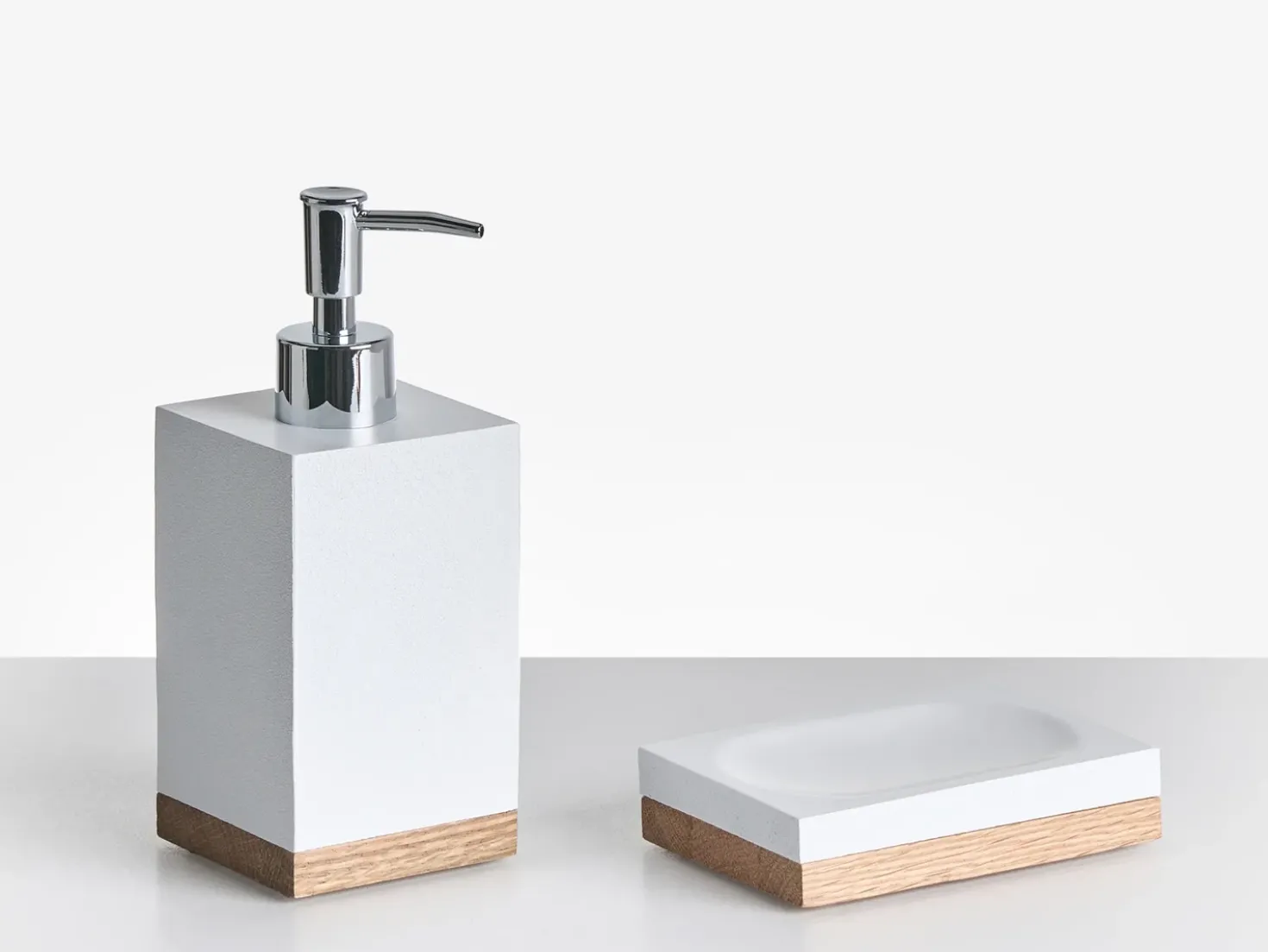 Set da 5 accessori per il bagno TAPICHE Bianco