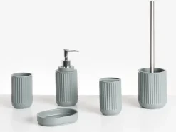 Set da 5 accessori per il bagno HUARMEY Grigio chiaro