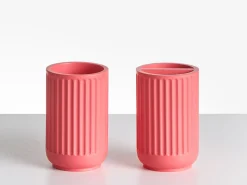 Set da 5 accessori per il bagno HUARMEY Rosso