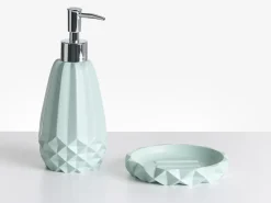 Set da 5 accessori per il bagno SAMIRIA Verde menta