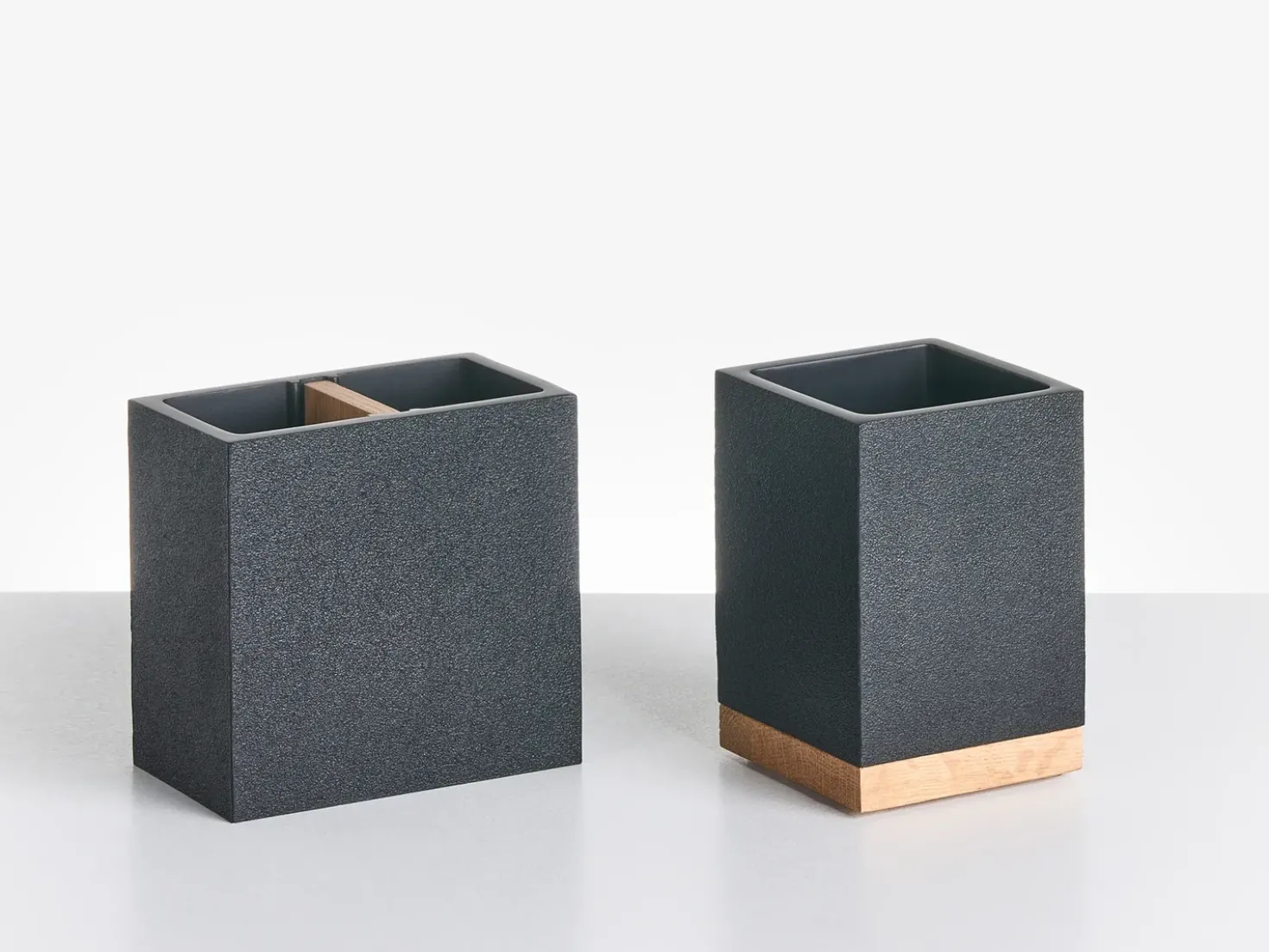 Set da 5 accessori per il bagno TAPICHE Nero