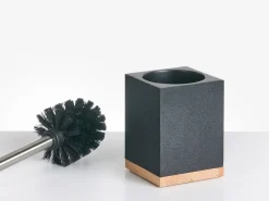 Set da 5 accessori per il bagno TAPICHE Nero