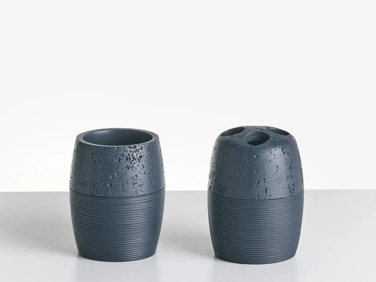 Set da 5 accessori per il bagno YARAPA Blu scuro
