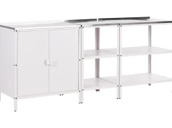 Set da 3 per cucina da esterno VILAMA Metallo Bianco