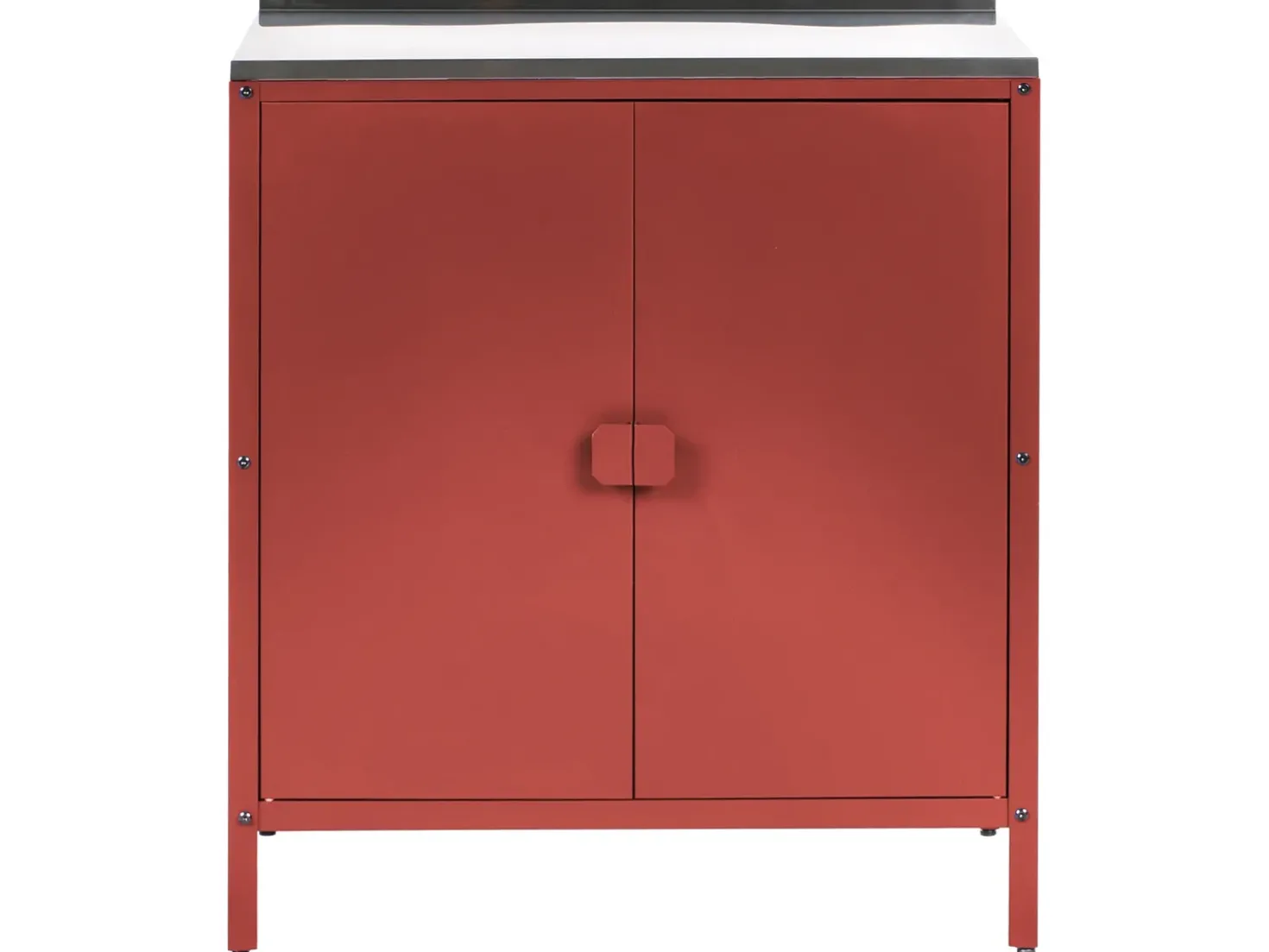 Set da 3 per cucina da esterno VILAMA Metallo Rosso
