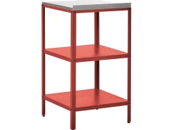 Set da 3 per cucina da esterno VILAMA Metallo Rosso