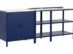 Set da 3 per cucina da esterno VILAMA Metallo Blu