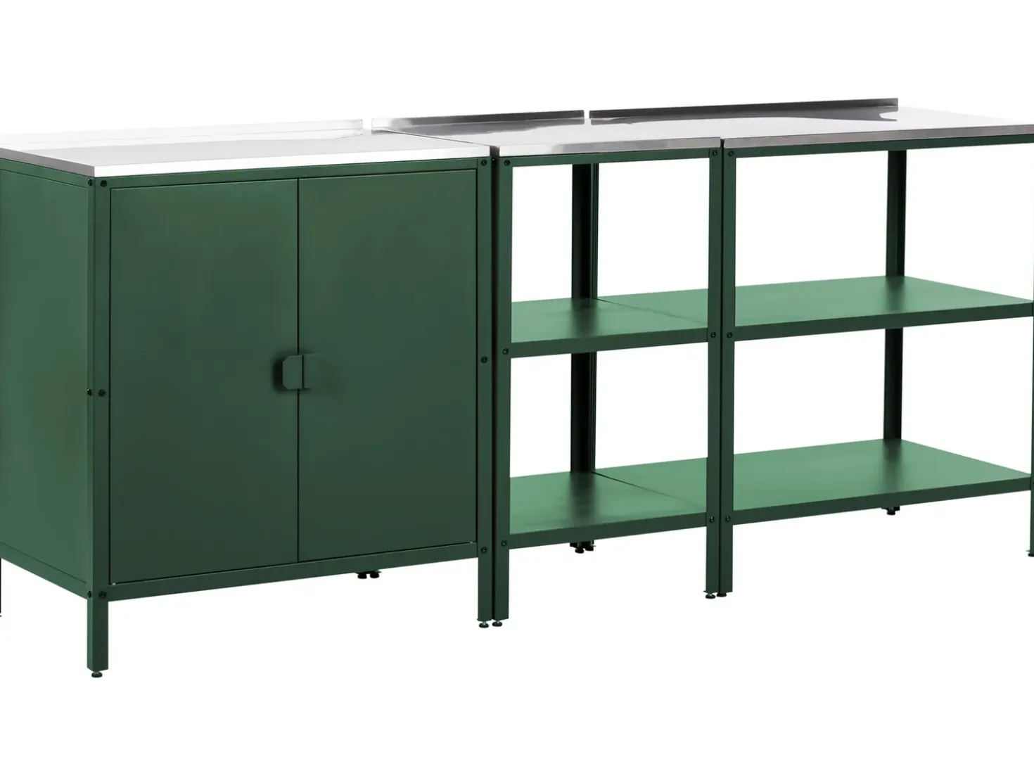 Set da 3 per cucina da esterno VILAMA Metallo Verde