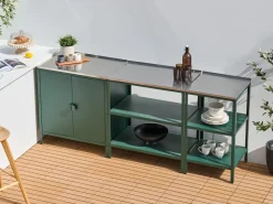 Set da 3 per cucina da esterno VILAMA Metallo Verde