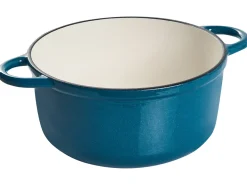 Set da 7 pezzi in ghisa CASTORA Blu