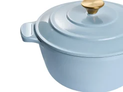 Set da 7 pezzi in ghisa FERRANO Azzurro Blu