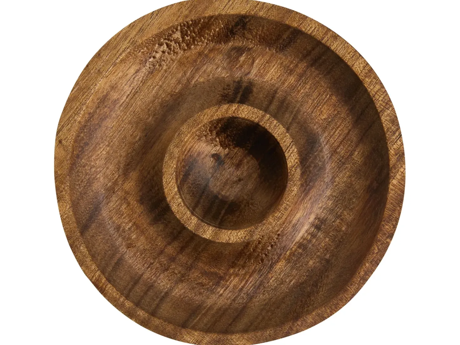 Set da 6 Portauova con 2 supporti FOURNIL Legno d'acacia Marrone