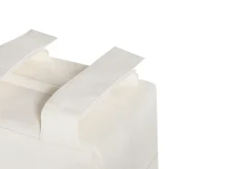 Set da giardino con tavolo 2 posti GIAVENO Legno d'acacia Bianco sporco