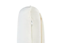 Set da giardino con tavolo 2 posti FRASCATI Modulare Legno di acacia certificato Bianco sporco