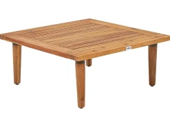 Set da giardino con tavolo 2 posti FRASCATI Modulare Legno di acacia certificato Bianco sporco