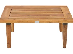 Set da giardino con tavolo 2 posti FRASCATI Modulare Legno di acacia certificato Bianco sporco