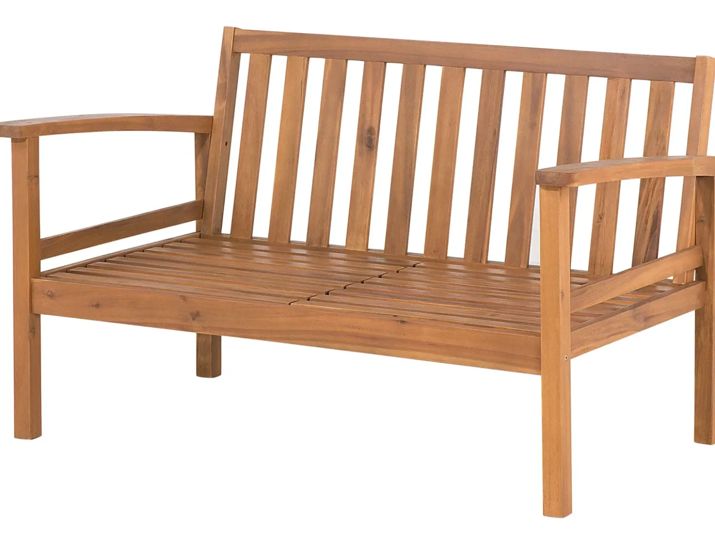 Set da giardino con tavolo 4 posti MANILA Legno di acacia certificato Marrone chiaro