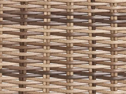 Set da giardino con tavolo 4 posti VITTORIA Rattan sintetico (PE) Verde oliva