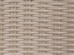Set da giardino con tavolo 4 posti VITTORIA Rattan sintetico (PE) Grigio