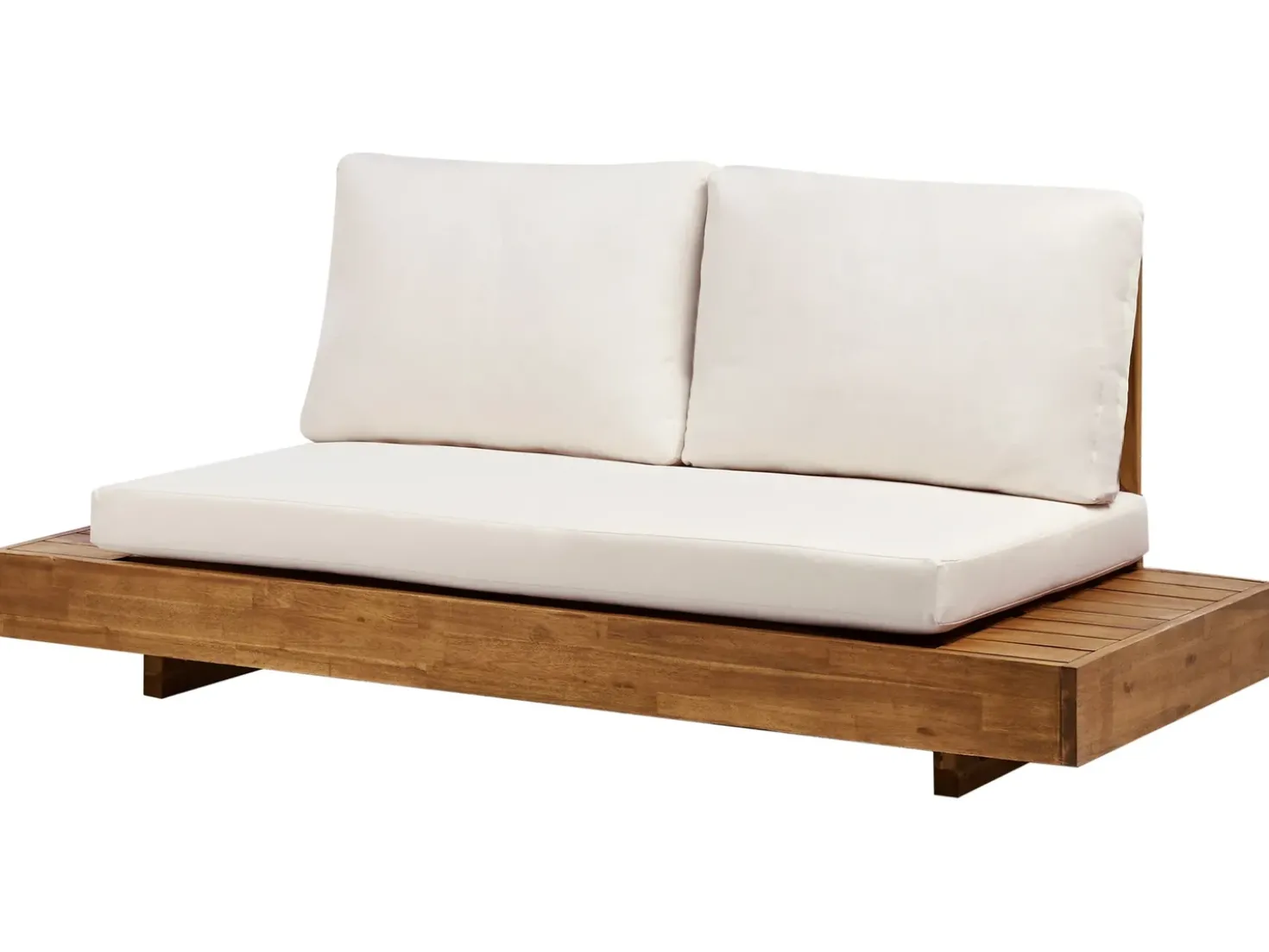 Set da giardino con tavolo 5 posti MARETTIMO Legno di acacia certificato Marrone