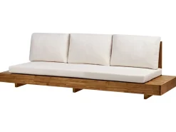 Set da giardino con tavolo 5 posti MARETTIMO Legno di acacia certificato Marrone