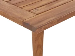 Set da giardino con tavolo 4 posti FRASCATI Modulare Legno di acacia certificato Verde oliva